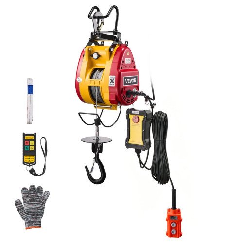 Električna dizalica za autoservis, nosivost 300 kg, 1500 W, prijenosno Električna dizalica za autoservis, nosivost 300 kg, 1500 W, prijenosno