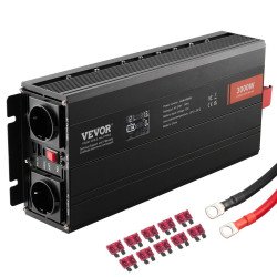 Pretvarač modificiranog sinusa za pretvaranje istosmjernog napona akumulatora u mrežni, 3000 W, 12 V Pretvarač modificiranog sinusa za pretvaranje istosmjernog napona akumulatora u mrežni, 3000 W, 12 V