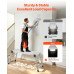 Sklopiva aluminijska radna platforma, visina podesiva 58–88 cm, 102 × 46 cm, nosivost 227 kg Sklopiva aluminijska radna platforma, visina podesiva 58–88 cm, 102 × 46 cm, nosivost 227 kg