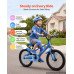 Dječji bicikl 18″ (45,7 cm) BMX stila sa stalkom i držačem za piće, dob 5–8 godina, plavi