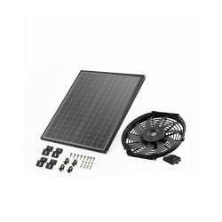 Zabatni ventilator za odvod vrućeg zraka s tavana, podesivo, promjer 30 cm, 2209 m³/h Zabatni ventilator za odvod vrućeg zraka s tavana, podesivo, promjer 30 cm, 2209 m³/h