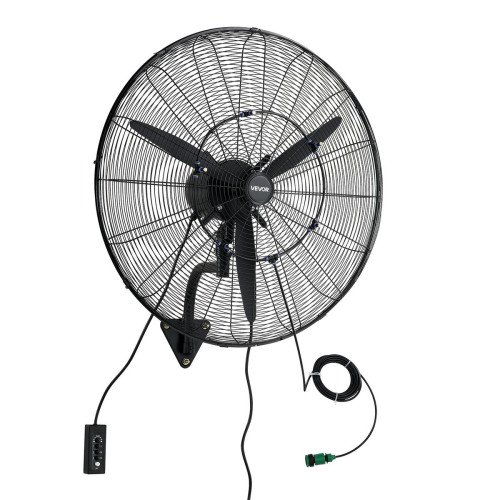 Zidni ventilator s maglicom 76 cm za radionicu i staje, IP44, do 10 360 m³/h Zidni ventilator s maglicom 76 cm za radionicu i staje, IP44, do 10 360 m³/h