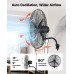 Zidni ventilator s maglicom 76 cm za radionicu i staje, IP44, do 10 360 m³/h Zidni ventilator s maglicom 76 cm za radionicu i staje, IP44, do 10 360 m³/h