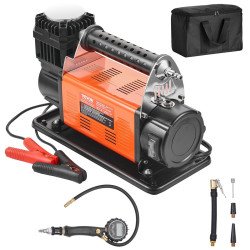 Pumpa za gume s manometrom za autoservis, 12 V, prijenosno, 200 l/min Pumpa za gume s manometrom za autoservis, 12 V, prijenosno, 200 l/min