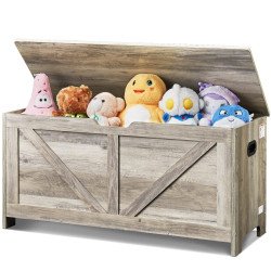 Polica s kutijama za igračke, od drva, 99 × 39 × 48 cm Polica s kutijama za igračke, od drva, 99 × 39 × 48 cm