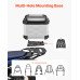 Kofer za motocikl na stražnji nosač, 55 L, aluminij, IP55, s bravom i dva ključa