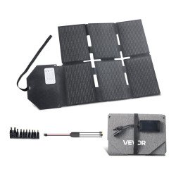 Sklopiv monokristalni solarni panel za pretvaranje sunčeve svjetlosti u struju, 60 W Sklopiv monokristalni solarni panel za pretvaranje sunčeve svjetlosti u struju, 60 W