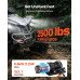 Električno vitlo 12 V za ATV, vuča 1134 kg, sintetičko uže 12 m, žični daljinski, IP55