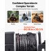 Električno vitlo 12 V za ATV, vuča 1134 kg, sintetičko uže 12 m, žični daljinski, IP55