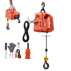 Električno vitlo-dizalica 3 u 1, 700 kg, 1500 W, dizanje 7,6 m, ručno, žično i bežično upravljanje Električno vitlo-dizalica 3 u 1, 700 kg, 1500 W, dizanje 7,6 m, ručno, žično i bežično upravljanje