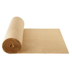 Jutena tkanina (burlap) u roli za zaštitu stabala, biljaka i ukrase, 101,6 cm × 91,4 m (92,9 m²) Jutena tkanina (burlap) u roli za zaštitu stabala, biljaka i ukrase, 101,6 cm × 91,4 m (92,9 m²)