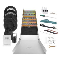 Set za ispiranje zlata, 23 dijela, od aluminija Set za ispiranje zlata, 23 dijela, od aluminija