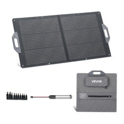 Sklopivi solarni panel 100 W za prijenosne elektrane i kampiranje, USB, Type-C, MC4, IP65 Sklopivi solarni panel 100 W za prijenosne elektrane i kampiranje, USB, Type-C, MC4, IP65