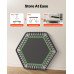 Fitness mini trampolina s ručkom podesivom u 3 visine, nosivost 205 kg, 44 elastična užeta