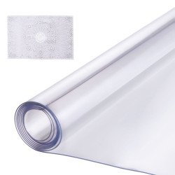 Zaštitna prozirna navlaka za stol, 122 × 122 cm