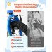 Dječji bicikl 16″ (40,6 cm) BMX stila s pomoćnim kotačima i držačem za piće, dob 4–7 godina, plavi