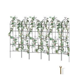 Rešetka za penjačice za vrt, od metala, 180 × 51 cm (1) Rešetka za penjačice za vrt, od metala, 180 × 51 cm (1)