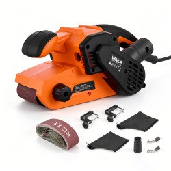 Tračna brusilica za drvo 750 W, traka 7,6 × 53,3 cm, ručna i stolna izvedba, 6 brzina Tračna brusilica za drvo 750 W, traka 7,6 × 53,3 cm, ručna i stolna izvedba, 6 brzina