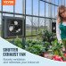 Zidni odsisni ventilator sa žaluzinom, EC motor s regulacijom brzine, promjer 25,4 cm, 1432 m³/h