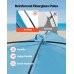Šator za plažu za 4 osobe, UPF 50+, 270 × 169 × 150 cm, srebrni premaz, vreće za pijesak Šator za plažu za 4 osobe, UPF 50+, 270 × 169 × 150 cm, srebrni premaz, vreće za pijesak