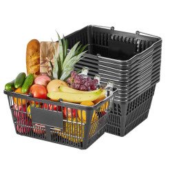 Košarica za trgovinu, 12 dijelova, nosivost 9 kg, 21 L (1) Košarica za trgovinu, 12 dijelova, nosivost 9 kg, 21 L (1)