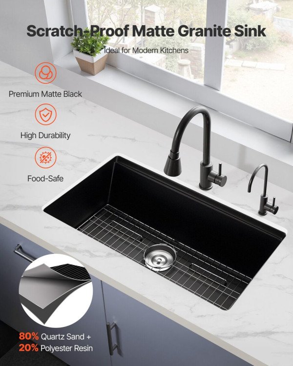 Granitni sudoper ili inox: po čemu se razlikuju, kako odabrati veličinu i kako ga održavati