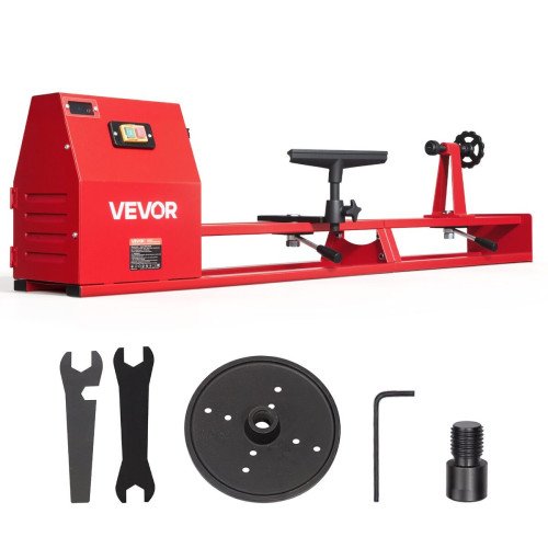 Stolna tokarilica za drvo 375 W, 355 × 1016 mm, 4 brzine 720–2150 o/min Stolna tokarilica za drvo 375 W, 355 × 1016 mm, 4 brzine 720–2150 o/min