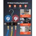 Set manometara za servis klime, 3-putni, za R134a, R404A, R1234yf i R22, crijeva 1,5 m Set manometara za servis klime, 3-putni, za R134a, R404A, R1234yf i R22, crijeva 1,5 m