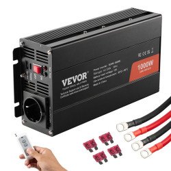 Pretvarač čistog sinusa za pretvorbu napona akumulatora u mrežni napon, 1000 W, 12 V Pretvarač čistog sinusa za pretvorbu napona akumulatora u mrežni napon, 1000 W, 12 V