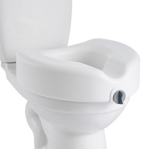 Povišena WC daska, nosivost 159 kg, visina podizanja 12,7 cm, veći otvor Povišena WC daska, nosivost 159 kg, visina podizanja 12,7 cm, veći otvor