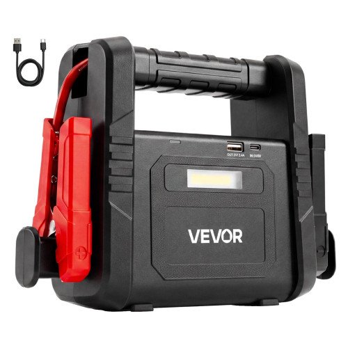 Starter akumulatora (booster), 6000 A, 24.000 mAh, većina benzinskih motora, dizel do 10,0 L, USB