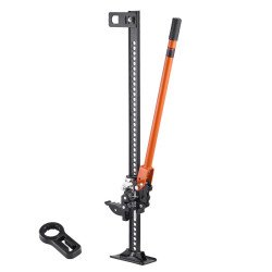 Terenska dizalica (farm jack) 3,18 t, ukupna visina 107,5 cm, podizanje 13–93 cm, ručna, s račnom