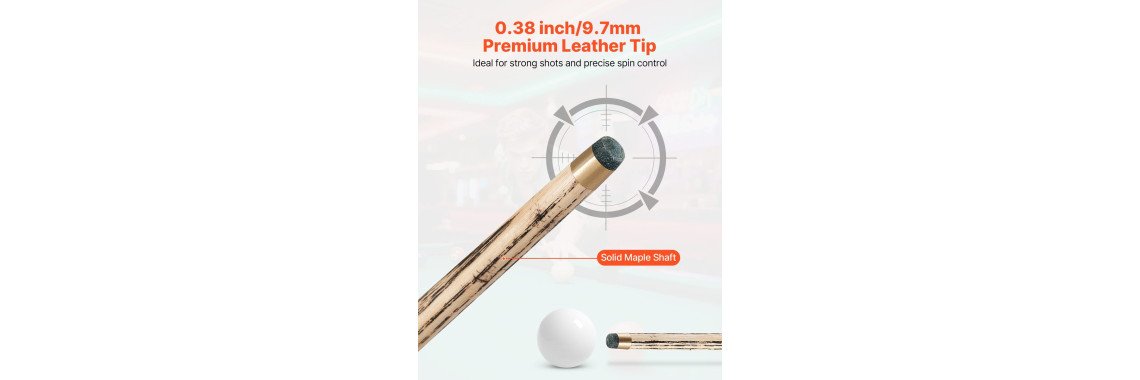 Štap za biljar: težina, vrh i štap za razbijanje — koji odabrati za pool ili snooker