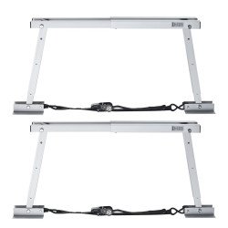 Stabilizator za kamper za autoservis, 2 dijela, podesive visine
