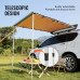 Bočna tenda za vozilo 2 × 2,5 m, podesive visine, PU3000, UV50+, s torbom, za SUV, kombi i kamionet