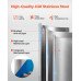 Inox zaštitna ploča za zid iza štednjaka, 76 × 61 cm, nehrđajući čelik 430, debljina 0,7 mm Inox zaštitna ploča za zid iza štednjaka, 76 × 61 cm, nehrđajući čelik 430, debljina 0,7 mm
