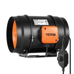 Cijevni ventilator za odsis i dovod zraka kroz ventilacijske cijevi, 14334 l/min, AC motor