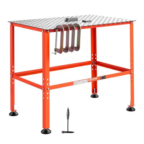 Stol za zavarivanje s plohom 910 × 610 mm i rupama 16 mm, nosivost 363 kg, čelik Q235