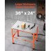 Stol za zavarivanje s plohom 910 × 610 mm i rupama 16 mm, nosivost 363 kg, čelik Q235