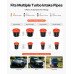 Tester propuštanja turbo sustava i intercoolera, 0–5,5 bar, 4 para adaptera, u kutiji Tester propuštanja turbo sustava i intercoolera, 0–5,5 bar, 4 para adaptera, u kutiji