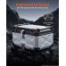Kofer za motocikl na stražnji nosač, 65 L, aluminij, IP55, za dvije kacige Kofer za motocikl na stražnji nosač, 65 L, aluminij, IP55, za dvije kacige