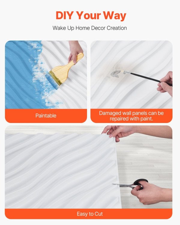 3D zidni paneli za dnevni boravak, spavaću sobu i lokal