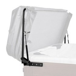 Hidraulički podizač poklopca za masažni bazen, podesiv za širine 175–245 cm, aluminij