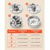 Samocentrirajuća stezna glava za tokarilicu za drvo Ø 100 mm, 4 čeljusti, navoj 1″ × 8 TPI, kofer