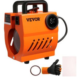 Mini termopreša za sublimacijske šalice 11–15 oz, promjer šalice 8,2–8,7 cm, 320 W, 40–210 °C