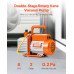 Dvostupanjska vakuumska pumpa za klimu i rashladne sustave, 169 L/min (6 CFM), 373 W Dvostupanjska vakuumska pumpa za klimu i rashladne sustave, 169 L/min (6 CFM), 373 W