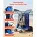 Kolica za plažu za vrt, nosivost 75 kg, kotači 25 cm, puni, termo torba, držač suncobrana Kolica za plažu za vrt, nosivost 75 kg, kotači 25 cm, puni, termo torba, držač suncobrana