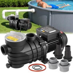 Pumpa za nadzemni bazen s košarom filtra, 180 W, protok 10.800 L/h, visina dizanja 8 m