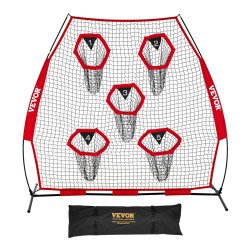 Mreža za trening bacanja, prijenosno, 213 × 213 cm (1) Mreža za trening bacanja, prijenosno, 213 × 213 cm (1)
