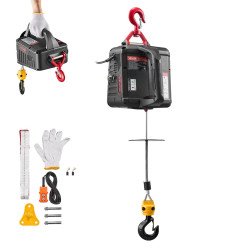 Električna dizalica za autoservis, nosivost 500 kg, 1500 W, s ručnim pogonom (3) Električna dizalica za autoservis, nosivost 500 kg, 1500 W, s ručnim pogonom (3)